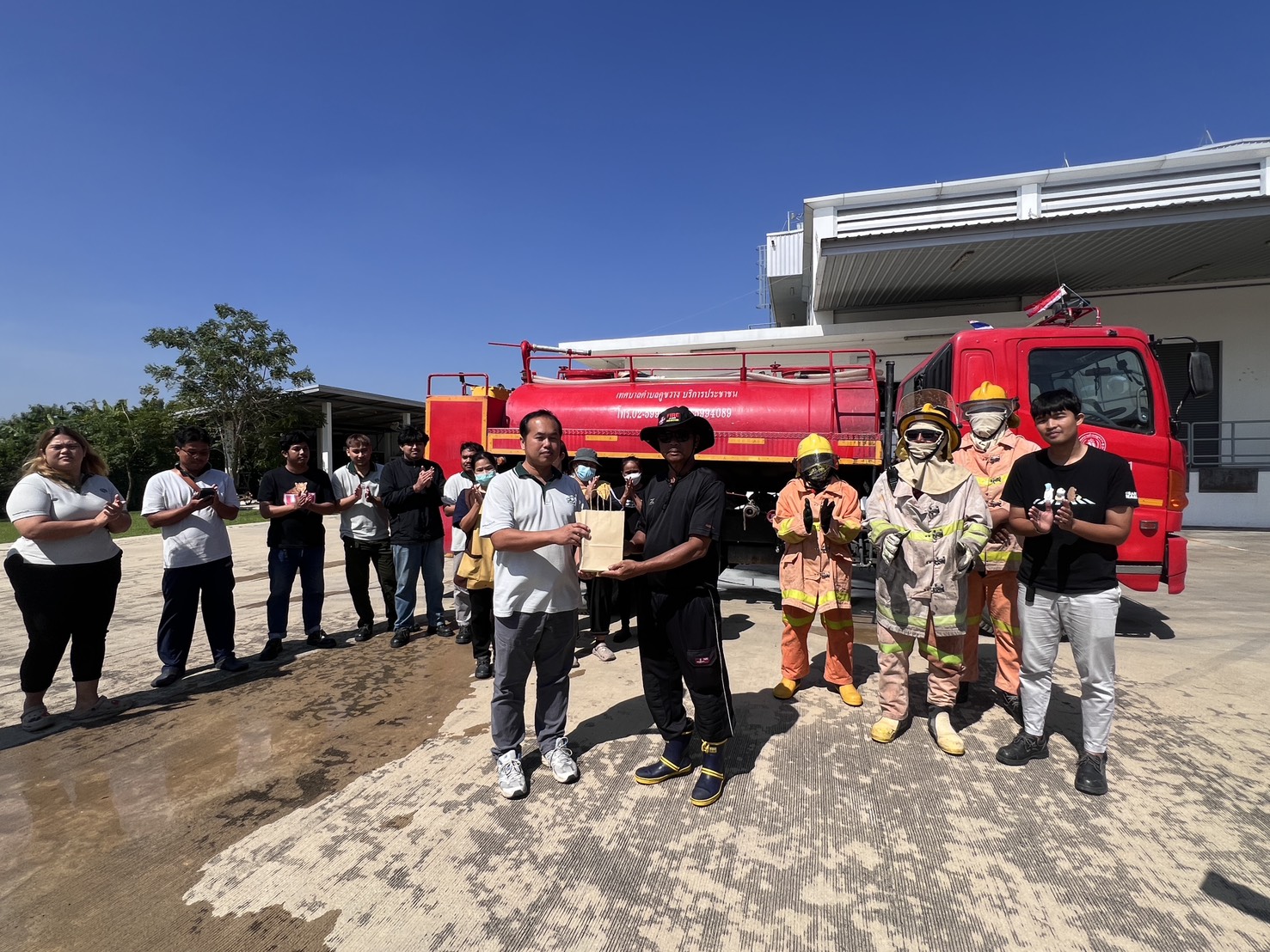 บริษัท นีโอคอสเมด จำกัด (สาขา 4) ได้จัดให้มีการฝึกอบรมการฝึกซ้อมดับเพลิง และฝึกซ้อมอพยพหนีไฟ ประจำปี 2568